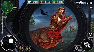 Real Dino Hunting Jungle Games screenshot 5