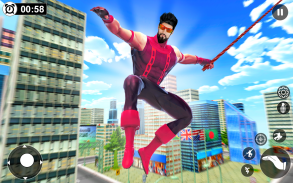 Grand City Mafia Crime - Super Rope Hero Game screenshot 4