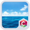 Blue Water Theme C Launcher Icon