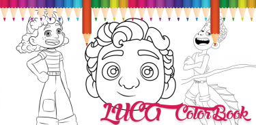 Luca Coloring Book For Kids screenshot 0