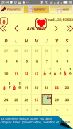 Calendrier du cycle menstruel screenshot 5