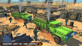 Us Army Cargo Transport: Military Truck Drive game screenshot 3