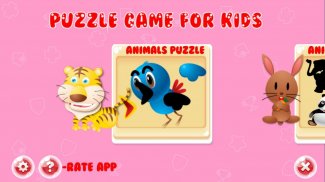 Animals Puzzle screenshot 0