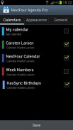 NextFour Agenda Widget screenshot 5