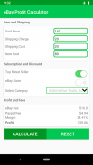 eCalc - eBay Profit & Fee Calculator 2020 screenshot 2