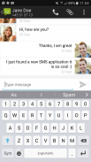 SMS pour Android 4.4 screenshot 2