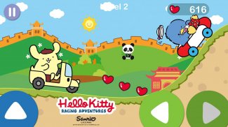 Hello Kitty لعبة سباق مغامرة screenshot 1