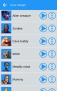 Voice changer & sound effects screenshot 1