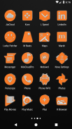 Bright Orange Icon Pack screenshot 0