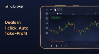IQ Option Broker – ETFs, Stocks Trading platform screenshot 1