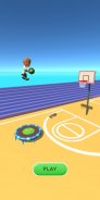 Jump Up 3D: لعبة كرة السلة screenshot 0