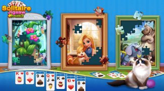 Solitaire Jigsaw Puzzle screenshot 5