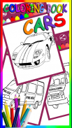 Libro de colorear - Carros screenshot 0