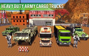 US Army Cargo Transport Truck Driving Simulator screenshot 0