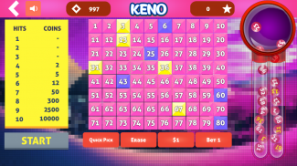 Keno Cleopatra screenshot 2