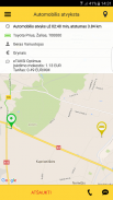 eTAKSI - taksi iškv. Lietuvoje screenshot 2