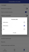 Convertitore di unità screenshot 2