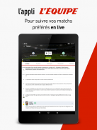 L'Équipe - Sport en direct : foot, tennis, rugby.. screenshot 4