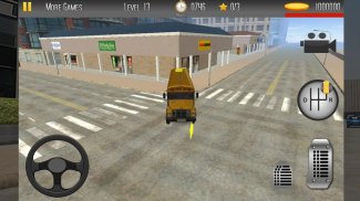 Schoolbus conduite 3D Sim 2 screenshot 7