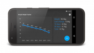 Simple Weight Tracker screenshot 1