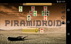 Piramidroid. jogo de cartas. screenshot 12