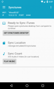 Synctunes: iTunes to android screenshot 0