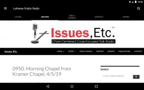 Lutheran Public Radio screenshot 3