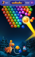 Bubble Shooter: Primitive Dinosaurs - Egg Shoot screenshot 1