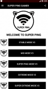 SUPER PING - Anti Lag für alle Online-Spiele screenshot 0