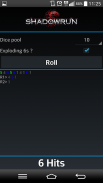DpX Dice Roller screenshot 1