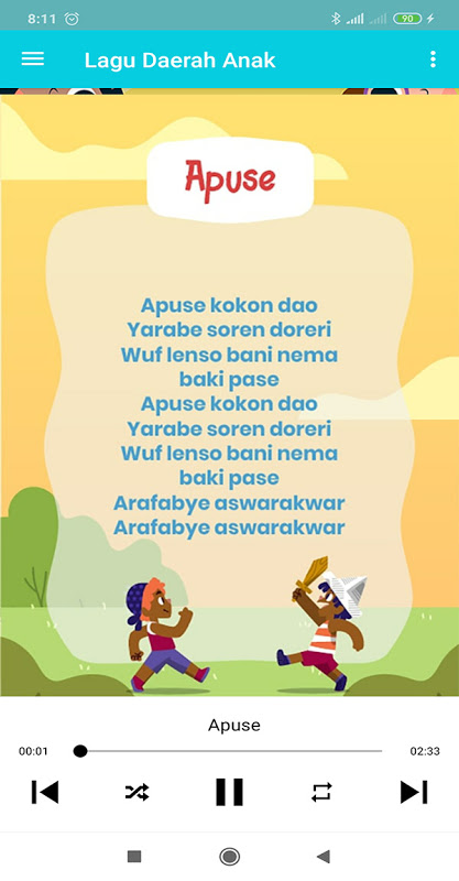 Lagu Daerah Anak Indonesia Offline 1 0 12 Download Apk Android Aptoide