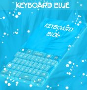 Tema Keyboard Biru screenshot 1
