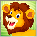 Löwen Färbung Buch Icon