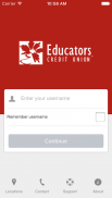 Educators CU Mobile Banking screenshot 0