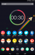 Aurora UI Zooper widget screenshot 2