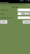 Return Rate Calculator Free screenshot 0