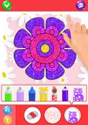 Glitter Flowers Coloring Book screenshot 13