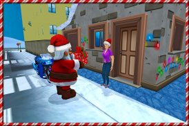 Crazy Santa Moto Gift Delivery screenshot 1