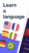 音楽で言語を学ぶ: 英語、フランス語、スペイン語、イタリア語 screenshot 0