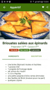 Recettes Apéritifs screenshot 3