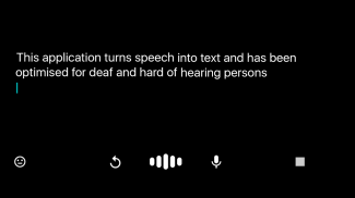 Earfy: live captions for persons with hearing loss screenshot 2