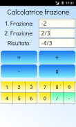 calcolatrice frazione screenshot 1
