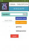 Gram - Tablespoon screenshot 3