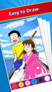 Doramon Cartoon Colouring Book screenshot 5