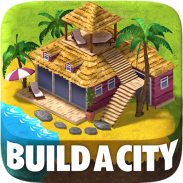 Town Building Games: Tropic City Construction Game screenshot 0