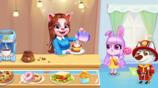 Kitty Café: Make Yummy Coffee screenshot 5