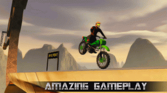 Happy Bike Stunt on Wheels screenshot 1