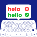 English Spell Checker Keyboard Icon