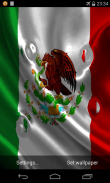 Flag of Mexico Live Wallpapers screenshot 3