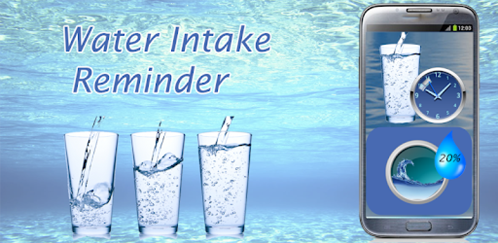 Установить приложение вода. H2o Drink reminder.